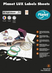 Этикетки PlanetLux для ювелирных изделий на листах А4